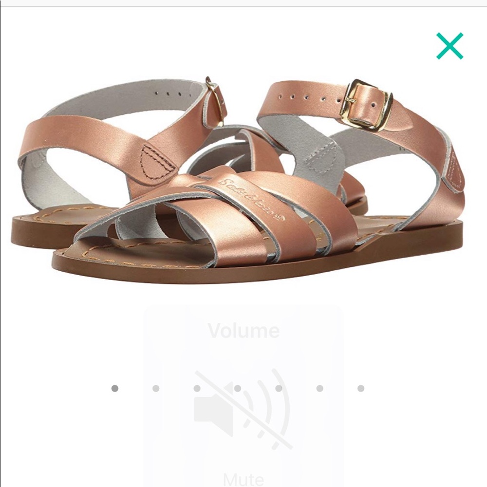 Salt Water Sandals by Hoy/Toddler Rose Gold
